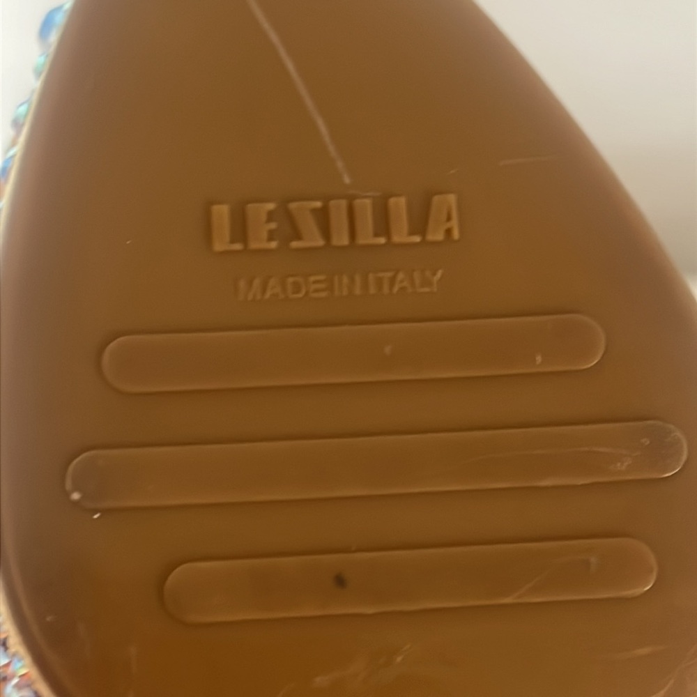 Le Silla Crystal Limited Platform Sandal - Picture 9 of 17